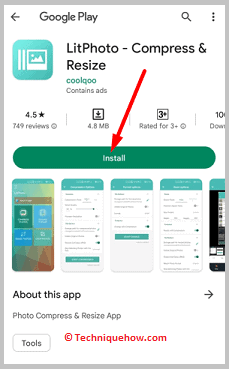 LitPhoto - Compress & Resize