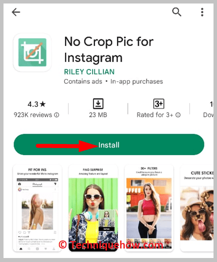 No Crop & Square for Instagram