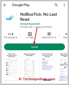 NoBlueTick install