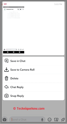 Person Deleted The Snap