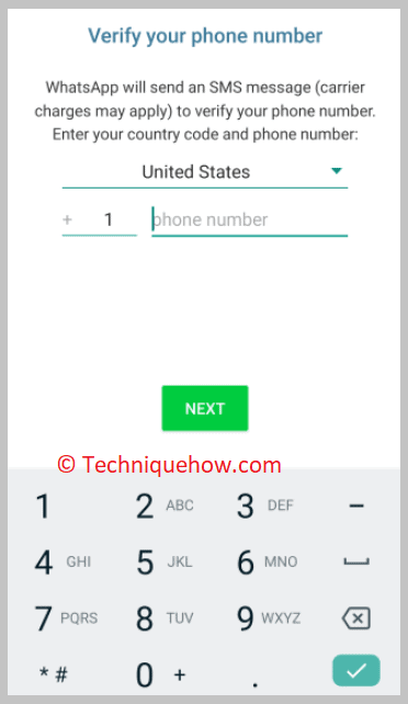 Registering with New Number