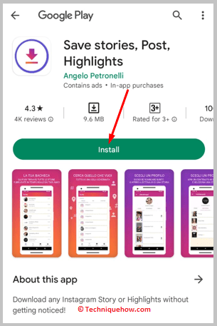 Save stories, Posts, Highlights