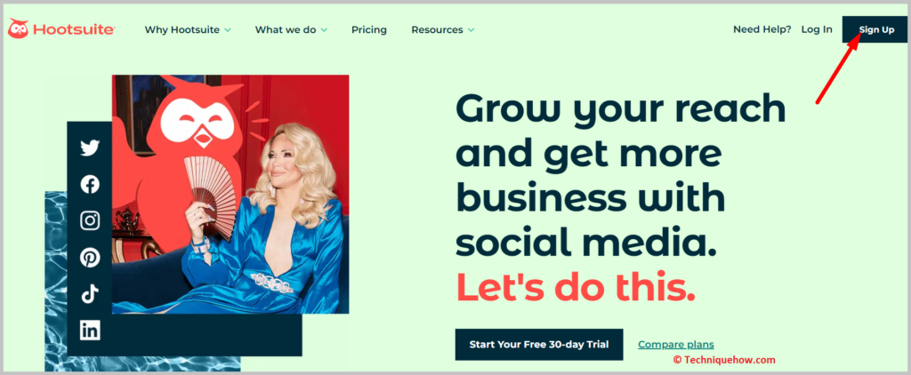 Search for Hootsuite