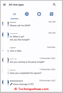 See all chats