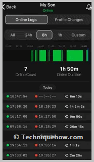 See online status