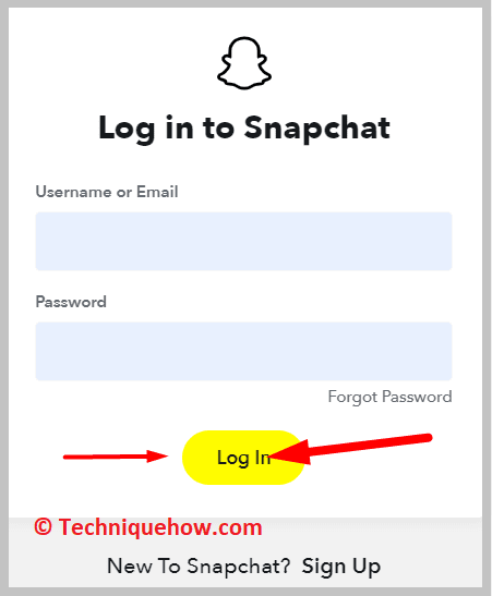 Snapchat login credentials