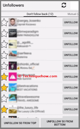 UnFollowers for Instagram