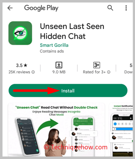 Unseen Last Seen Hidden Chat