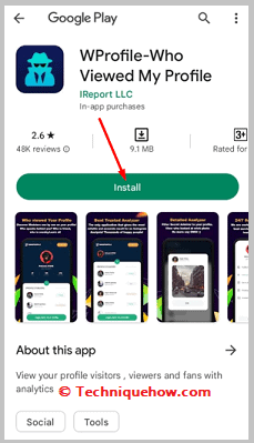 Who Viewed My Profile for Inst install