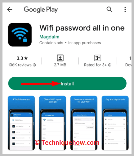 Wifi password all in one