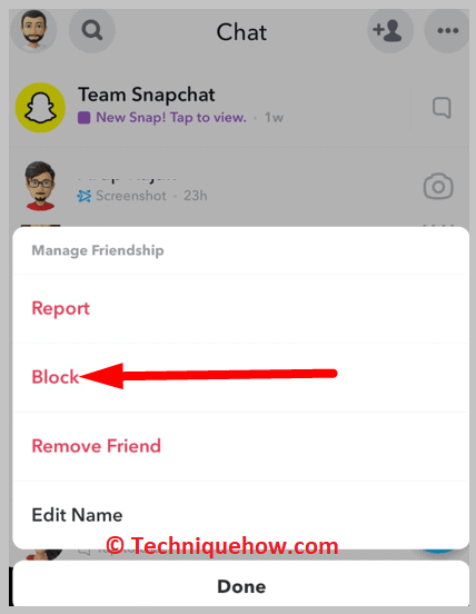 block person