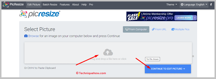 click on Browse