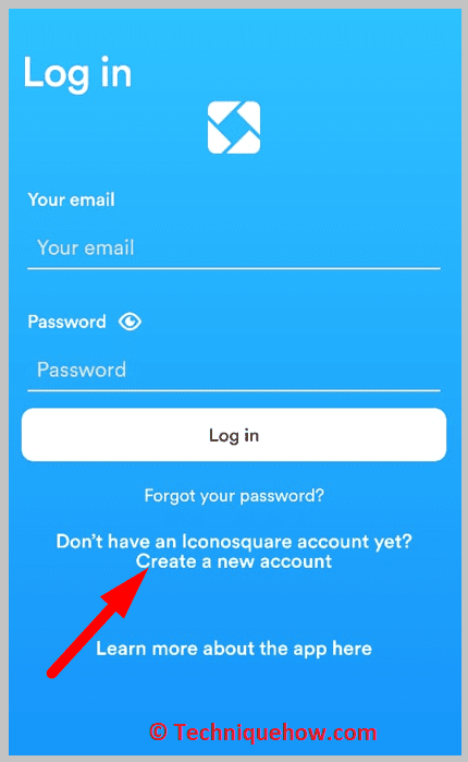 click on Don't have an Iconosquare account yet