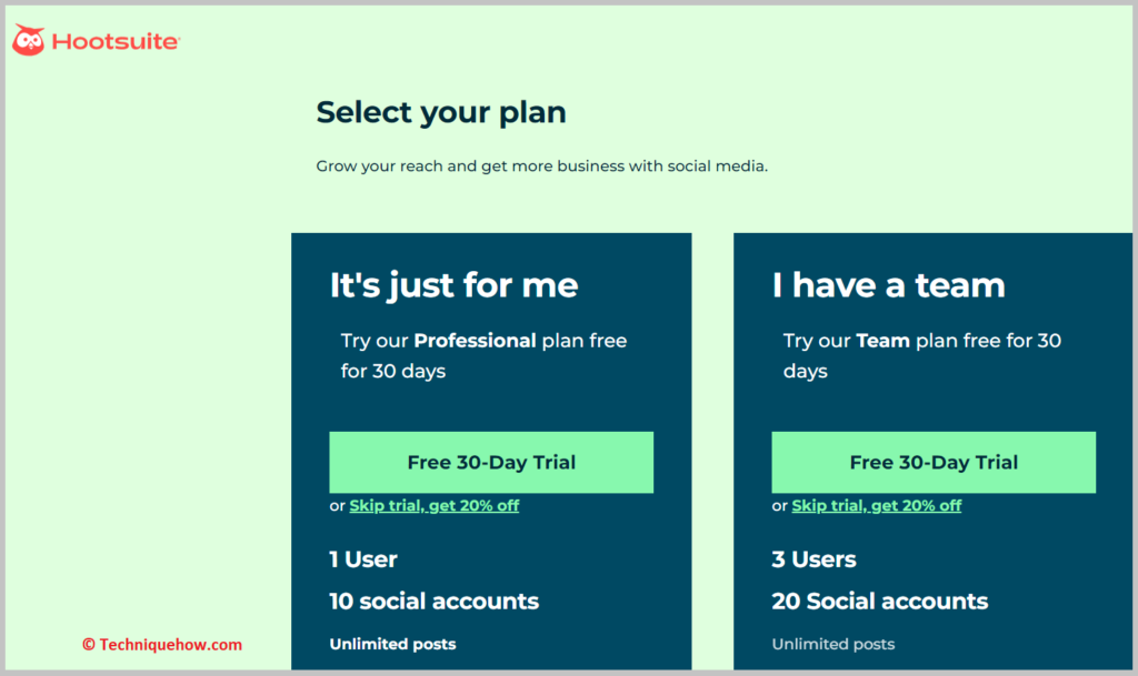 click on Free 30- Day Trial