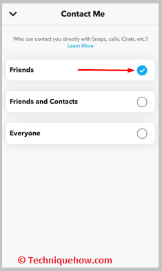 click on Friends