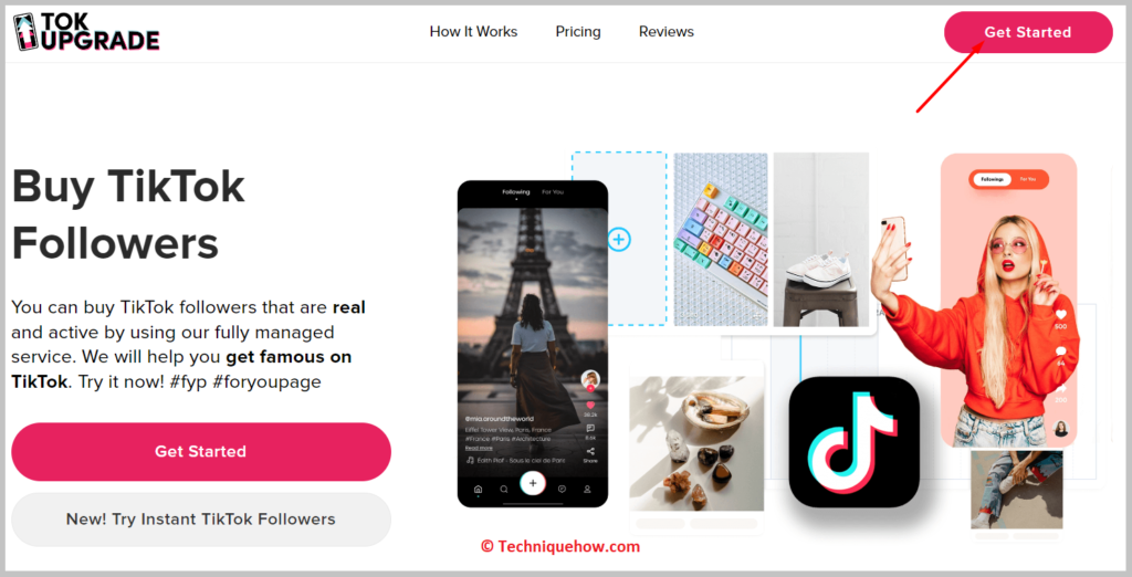 click on Get Started.