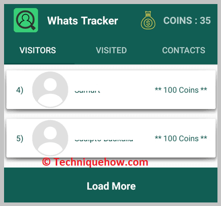 click on Profile Visitors