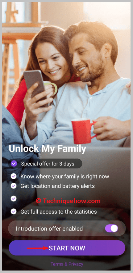 click on START NOW