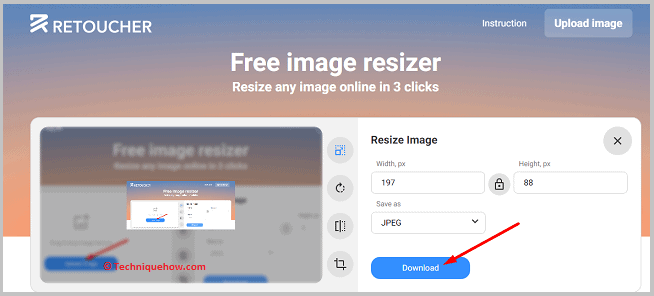 click on the Download button