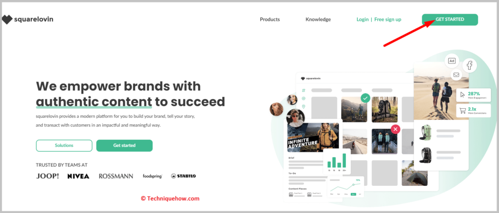 click on the Get started