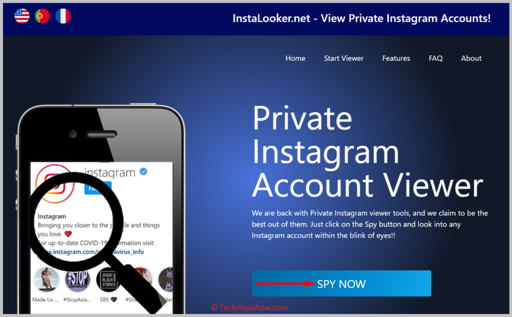 click on the SPY NOW option