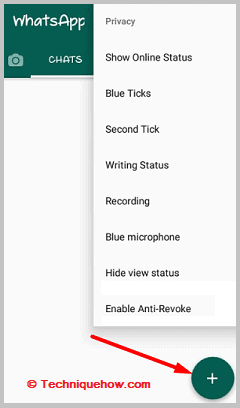 click on the + icon