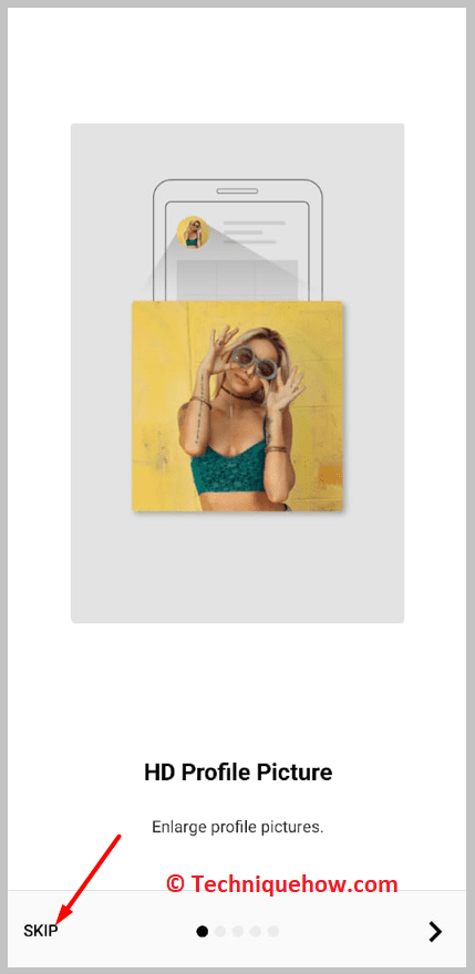 have to click on Skip12
