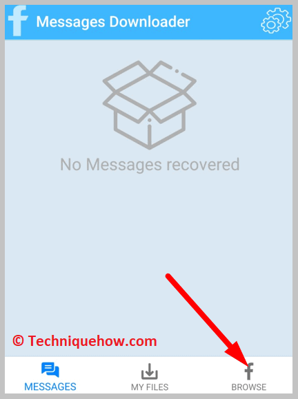 need to click on BROWSE
