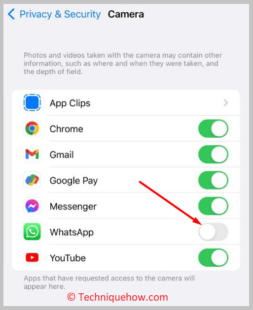 next to WhatsApp to