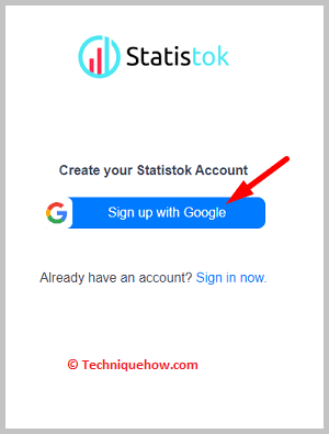 signup with google