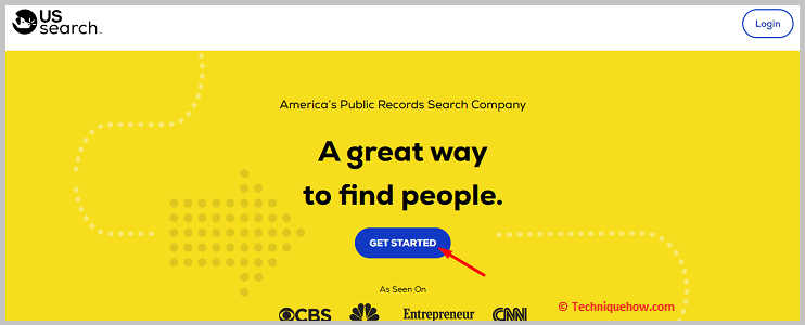tap on the Get Started