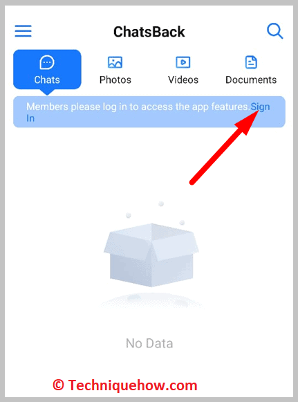 you need to Sign In