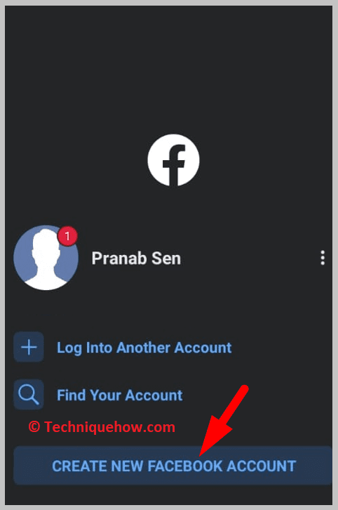 CREATE NEW FACEBOOK ACCOUNT