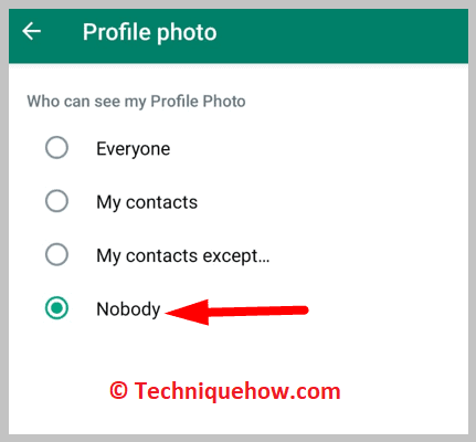 Changed Privacy Settings