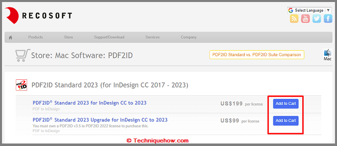 Click on Add to Cart
