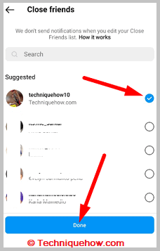 Click on Done.