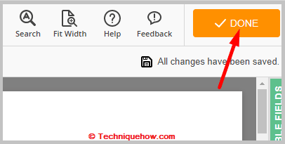 Click on Done