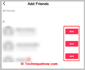 Click on add button