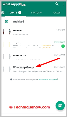 Click on group1