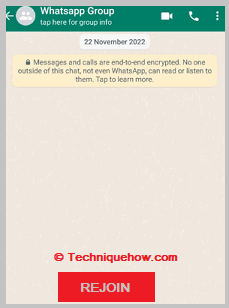 Click on red button