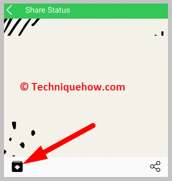 Click on the save icon