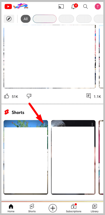 Click on the three dots icon