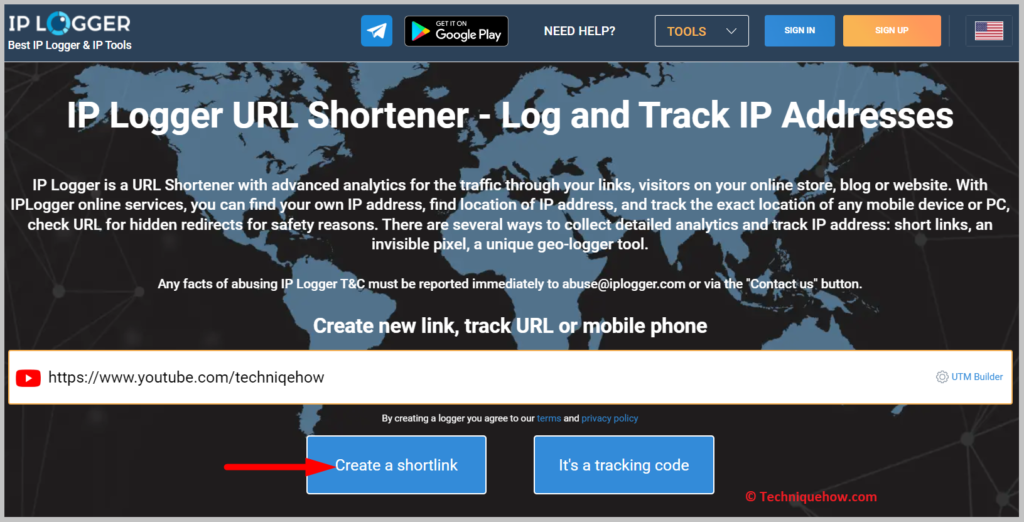  Create a shortlink