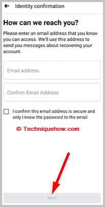 Enter email