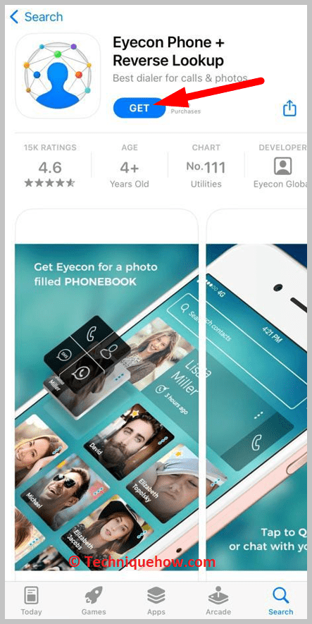 Eyecon Phone + app