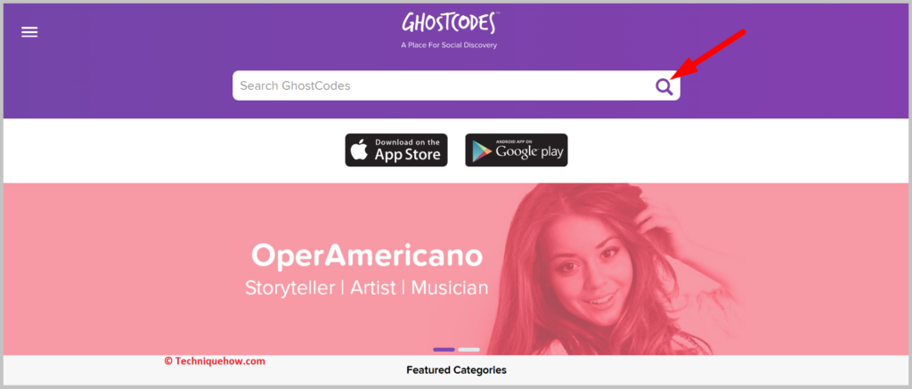 Go to the GhostCodes website