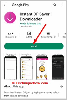 Instant DP Saver Downloader