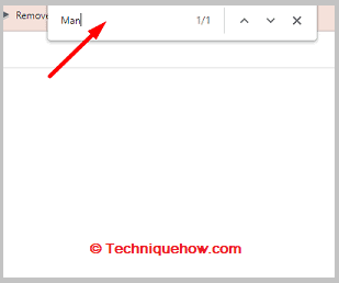 Search on user