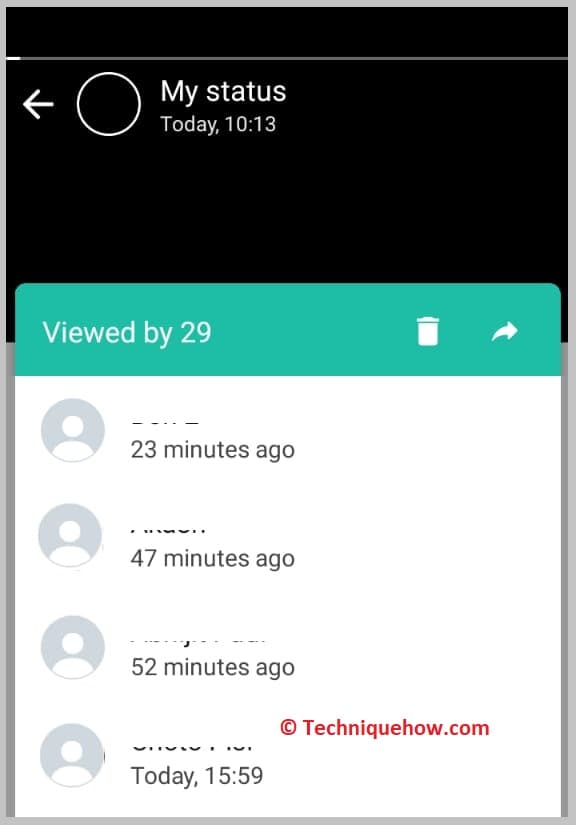 See Someone's WhatsApp Status