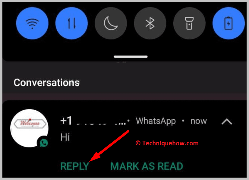 Seeing From Your Notifications